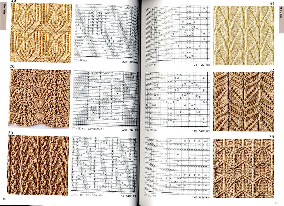 Knitting Pattern Book 260 by Hitomi Shida Japanese Craft Etsy