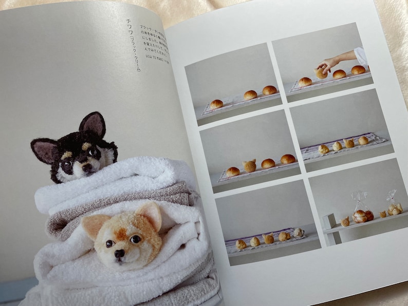 Cute Dog Pom Poms by Trikotri Japanese Craft Book image 3