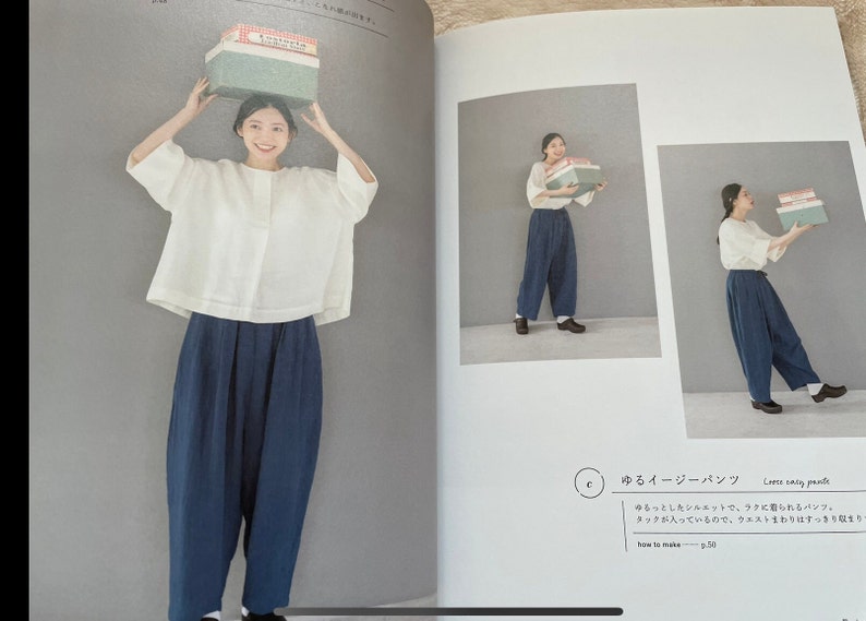 Facile et confortable à porter au quotidien Livre de patrons d'artisanat japonais image 8