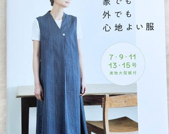 Yoshiko Tsukiori's Comfortable Clothes - Japanese Craft Book