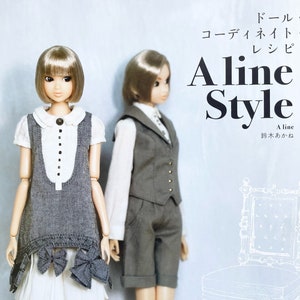 Doll COORDINATE RECIPE A Line Style  - Japanese Craft  Book