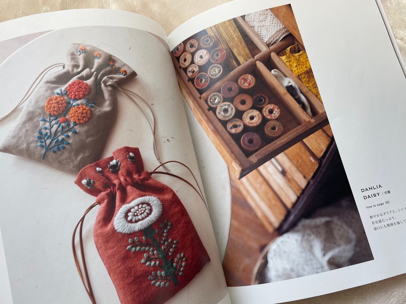 Wool Stitch by Yumiko Higuchi Japanese Craft Book image 4