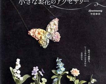 Luna Heavenly Small Flower Crochet Accessories - Japanese Craft Pattern Book MM