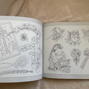 Let's Go Traveling with Wild Mouse YURURI Coloring Book Japanese Coloring Book image 9