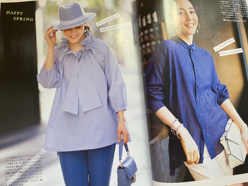 Mrs STYLEBOOK 2024 SPRING Japanisches Kleiderherstellungsbuch Bild 3
