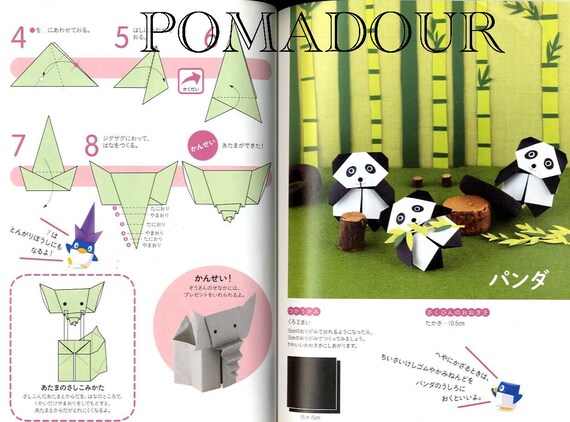 Origami Anleitung Für Süße Tiere Japanisches Handwerk Buch