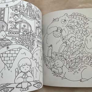 Eriy's World Literature Open the Door to Your Imagination Coloring Book Japanese Coloring Book by Eriy image 8