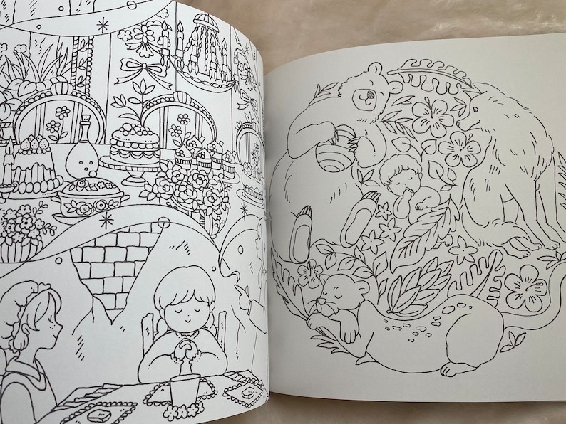 Eriy's World Literature Open the Door to Your Imagination Coloring Book Japanese Coloring Book by Eriy image 8