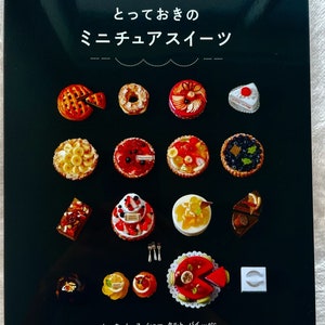 My Special Miniature Clay Sweets - Japanese Craft Book