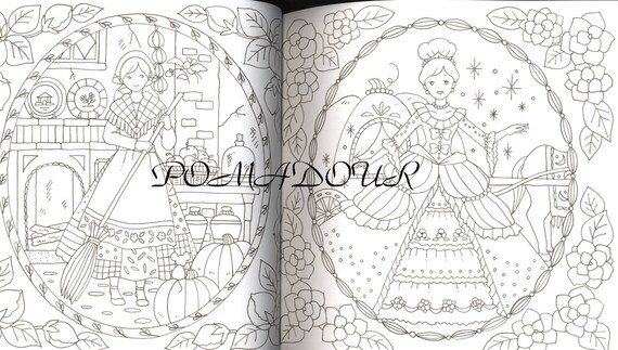 Eriy World Fairy Tales Beyond the Story coloring book Japanese Craft Book