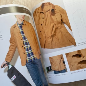 MEN'S Clothes for All Seasons Japanese Craft Book MM image 2