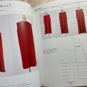 Sewing Pattern Book Dress Japanese Craft Pattern Book image 10