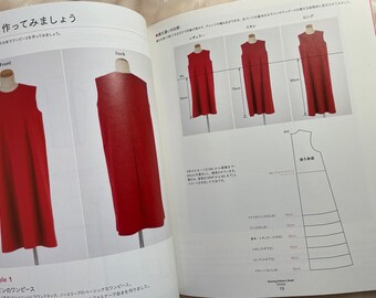 Sewing Pattern Book Dress - Japanese Craft Pattern Book - Etsy