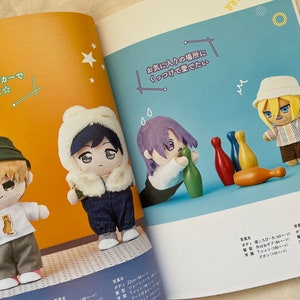 Easy and Cute Plush Dolls and Clothes Japanese Craft Book image 2