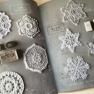 Crochet Lace Motifs 100 Japanese Craft Book image 5