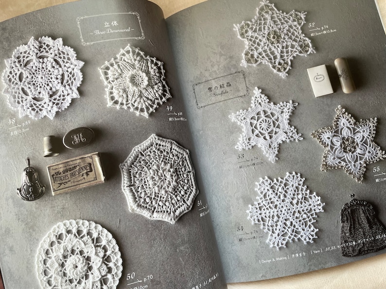 Crochet Lace Motifs 100 Japanese Craft Book image 5