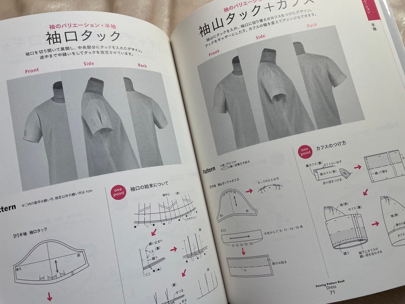 Sewing Pattern Book Dress Japanese Craft Pattern Book image 6