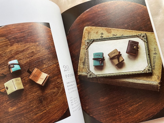 Miniature Leather Craft - Japanese Craft Book MM - Etsy