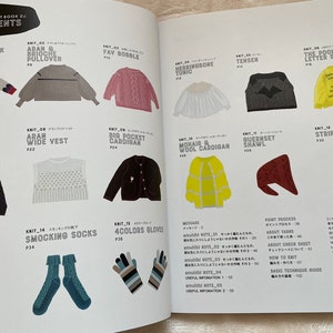 amuhibi KNIT BOOK Vol 2 Japanese Craft Book image 4