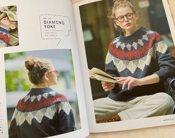 Amuhibi KNIT BOOK - Japanese Craft Book - Etsy