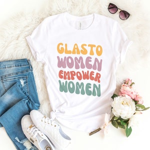 Glastonbury women inspire women feminist Unisex t-shirt - glastonbury outfit - festival outfit - colourful tshirt