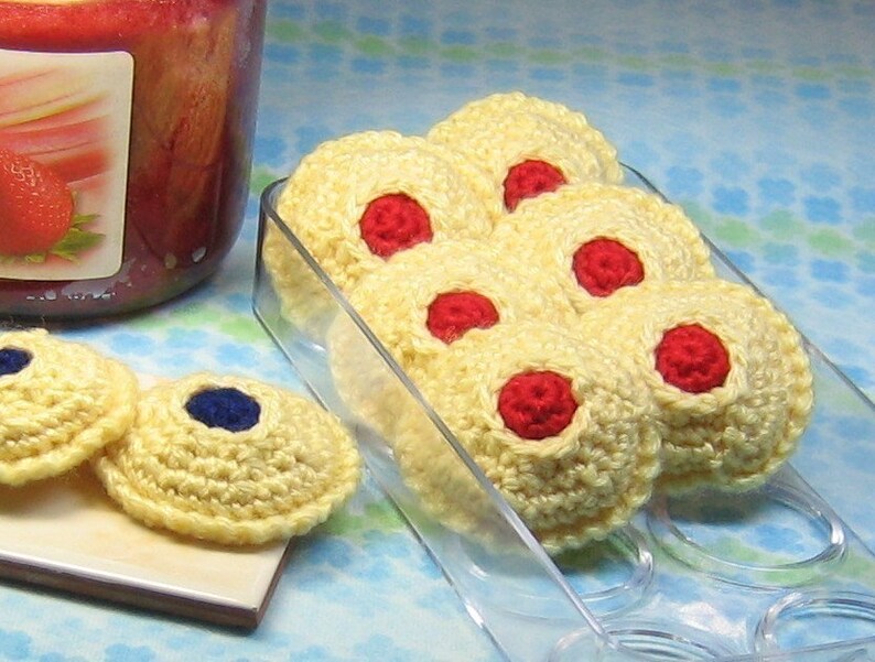 4 Food Patterns Crochet Instant PDF Download image 4