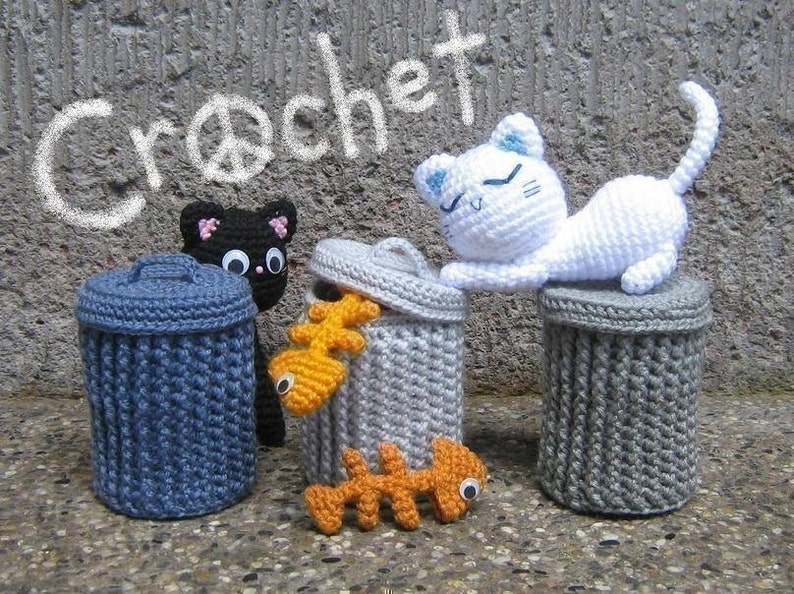 Alley Cats Amigurumi Pattern PDF Crochet Instant Download image 2