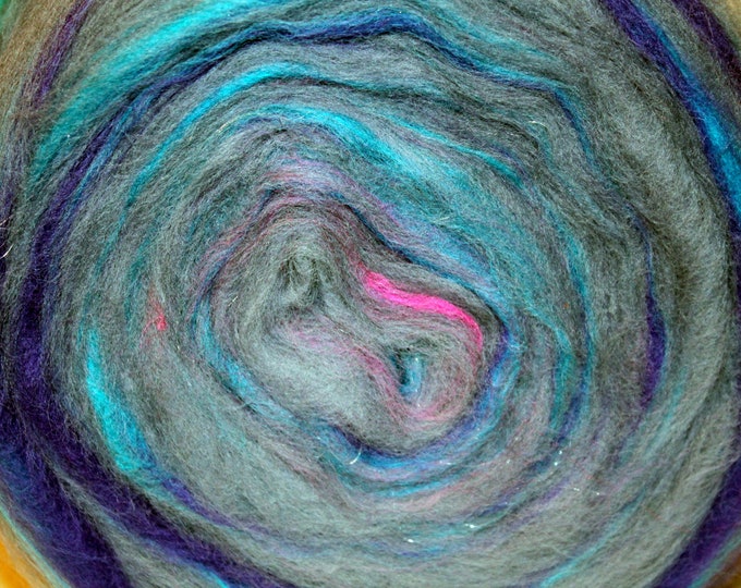 Big Bump. Center Pull Roving. Confetti. Merino Wool 9.5oz - Etsy