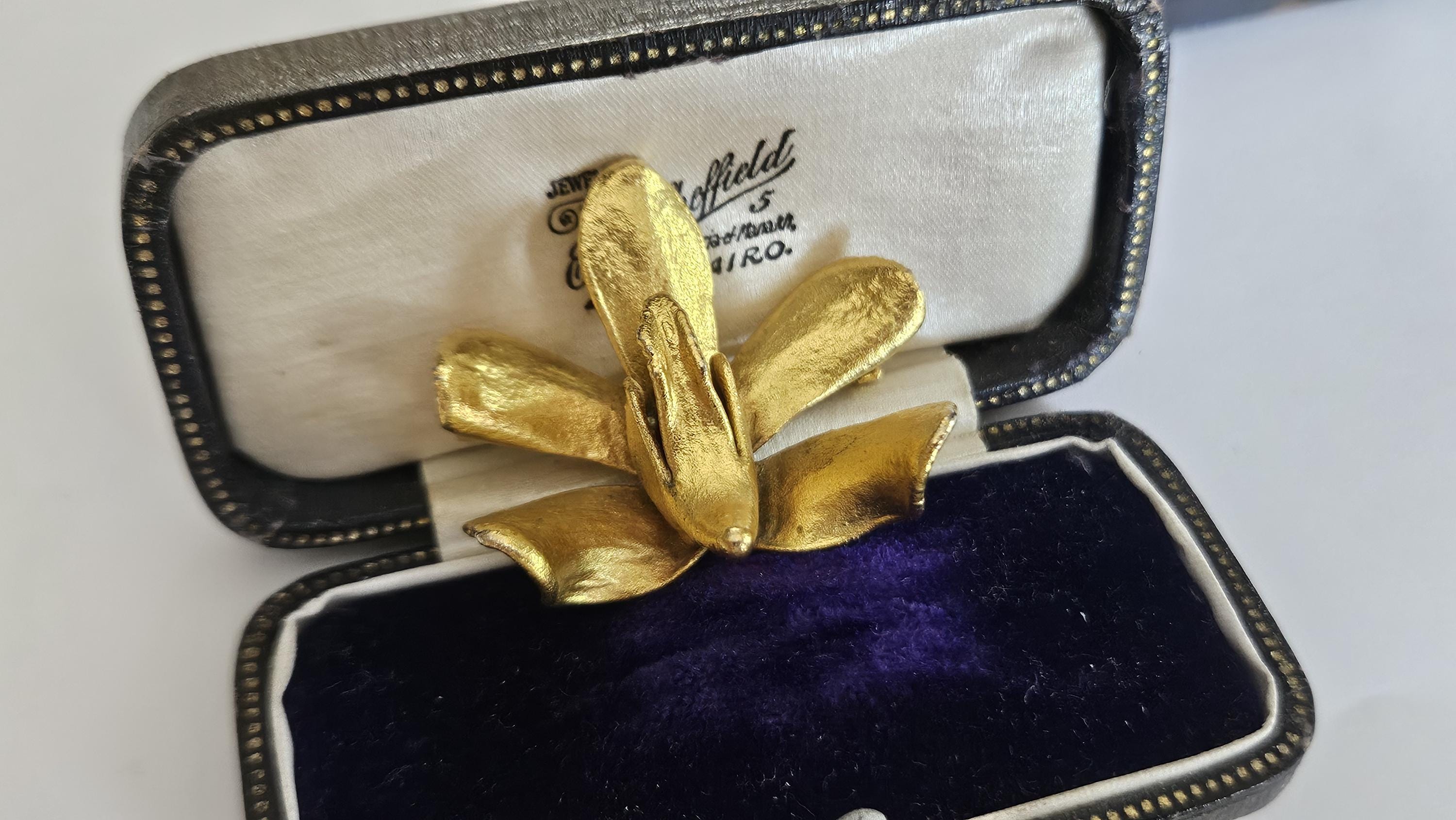Singapore orchid brooch - Etsy 日本