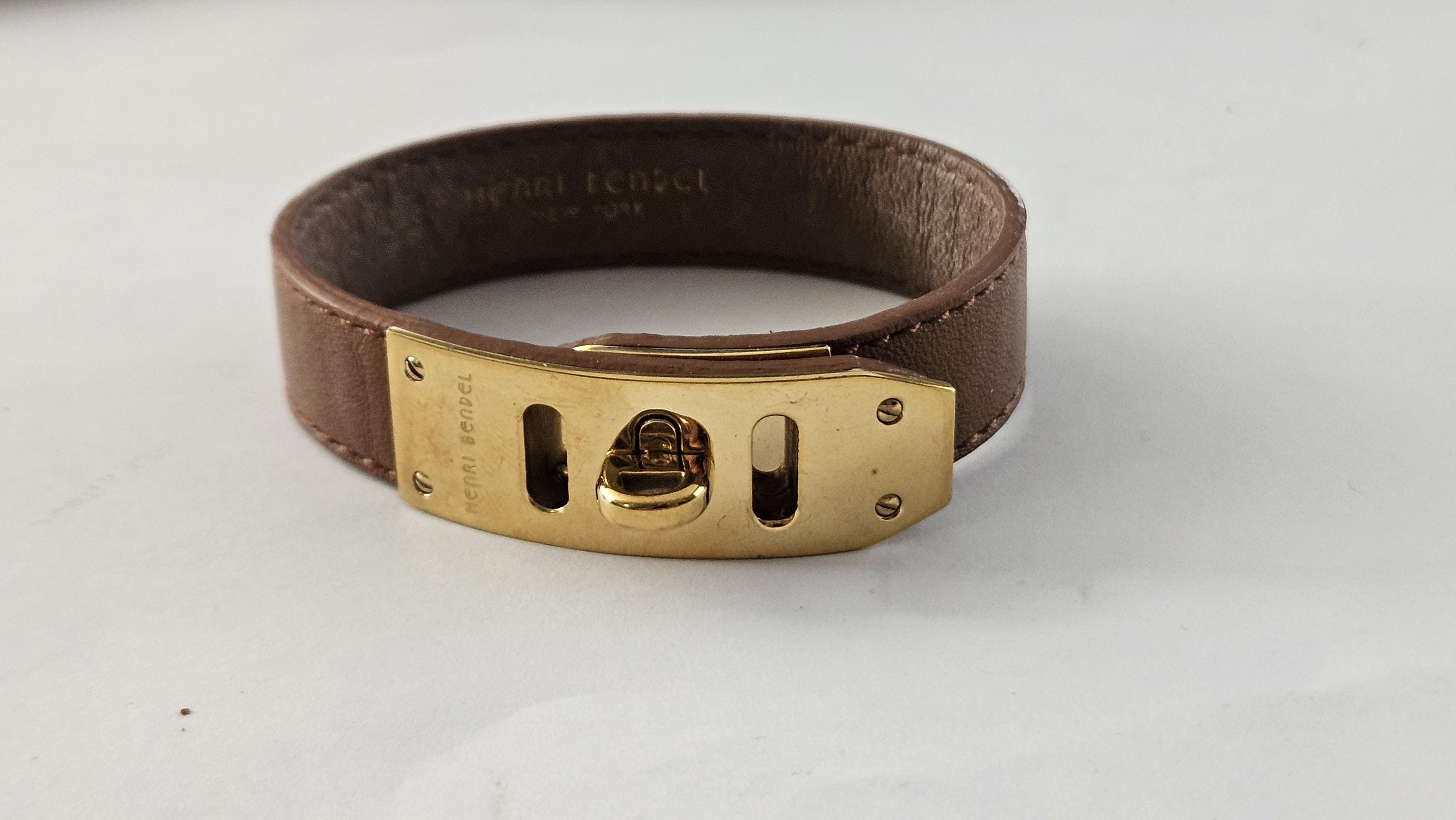 Henri Bendel Bracelet Leather - Etsy