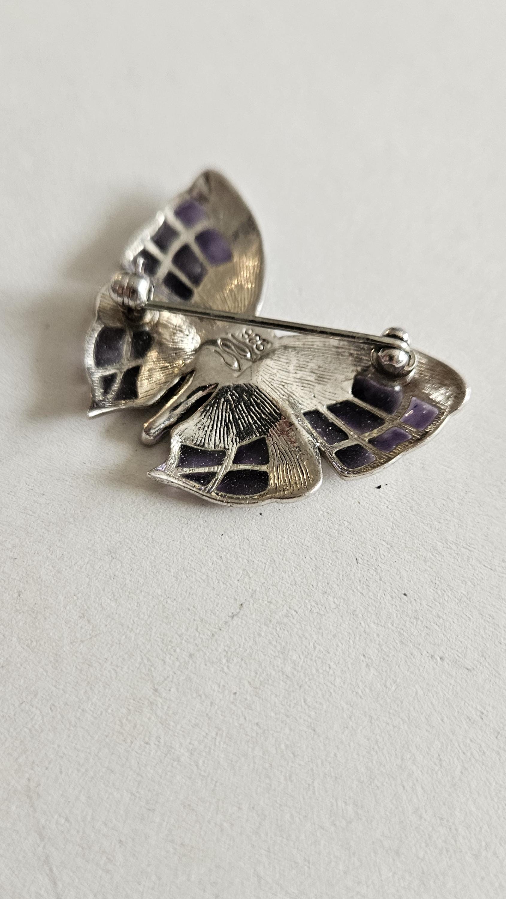 BROCHE EN ARGENT ET METAL BREVET SGDG