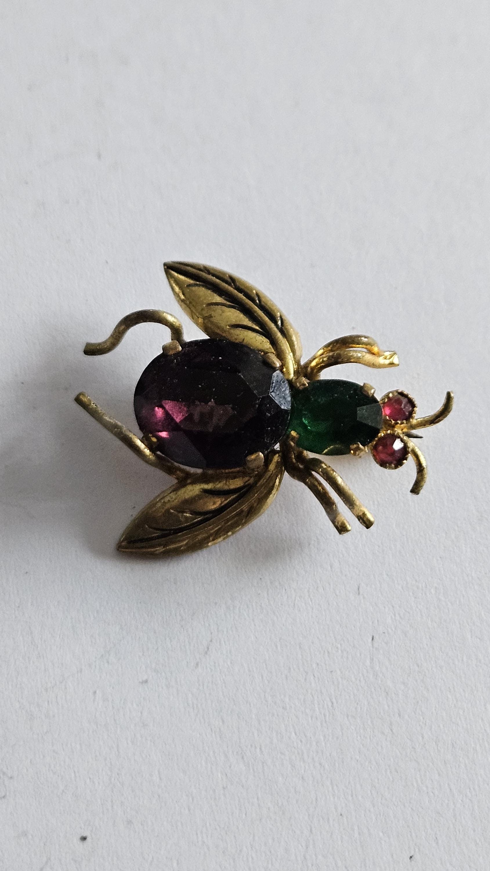 ゲンママ様 Czechoslovakiaヴィンテージ ブローチ9995 Czech Vintage Brooch - Etsy