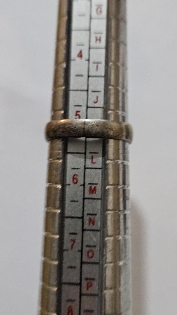 Vintage Solid Silver Celtic Cross Ring Christian … - image 5