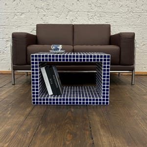 Colorful Tile Table, Unique Table, Handcrafted Table, Mosaic Tile Table, Modern Home Decor, Geometric Table Design