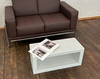 モザイクタイルコーヒーテーブルセット：パイン材リビングルーム家具