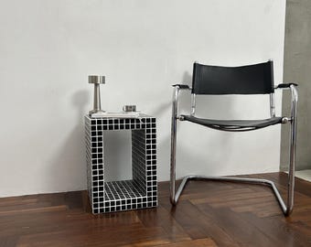 モザイクタイルコーヒーテーブルセット：パイン材リビングルーム家具