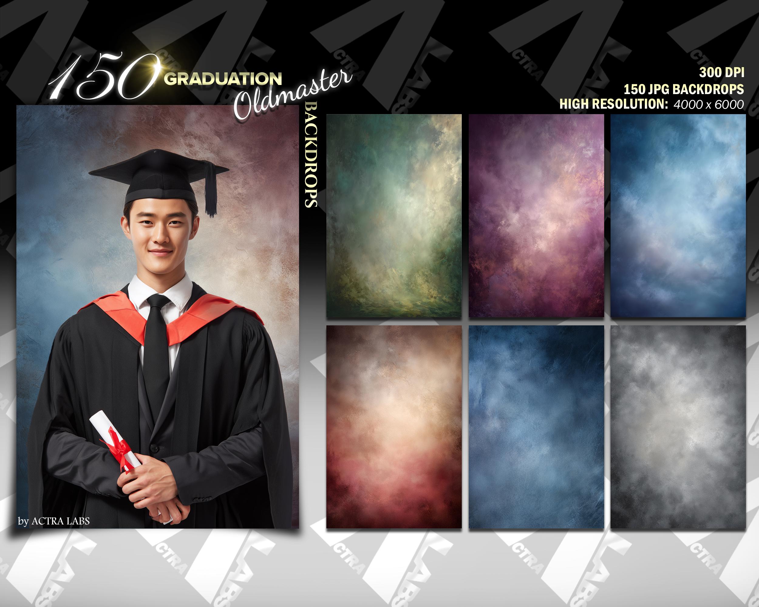 Graduation Texture Background 150 Graduation Digital Backdrops Bundle, Senior Photo Backgrounds, Fine ...