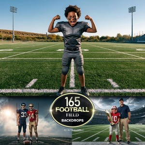 165 Sfondi per stadi di calcio, sfondi sportivi, sport scolastici, ritratti di studenti dell'ultimo anno (download digitale)