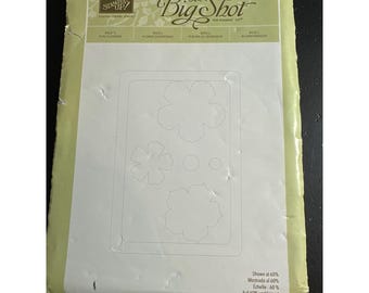 Stampin Up Sizzix Big Shot Bigz #121812 Large Flowers