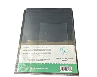 Taylored Expressions MISTI Clear Alignment Panels For Precise Stamping