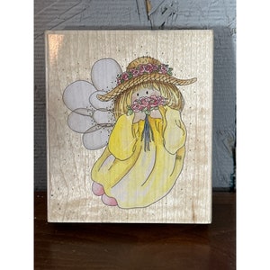 Stamps Happen Sunshine Magical Fairy With Flowers #70021 Sunshine, fairy cards, fairy stamps, magical card theme
