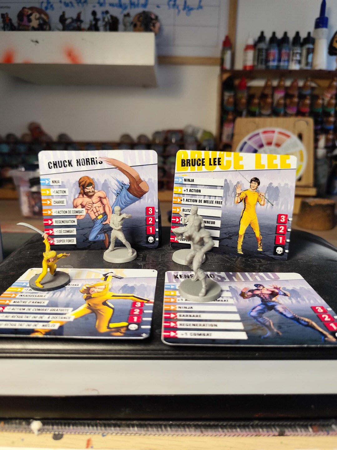 Figurines Survivants Zombicide V2 - Neuves Pour Jeu De Société Coopératif