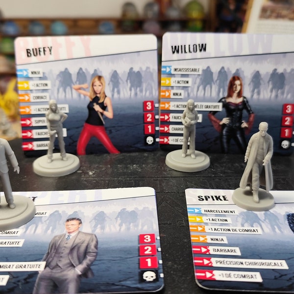 Figurines Buffy contre les Vampires Zombicide