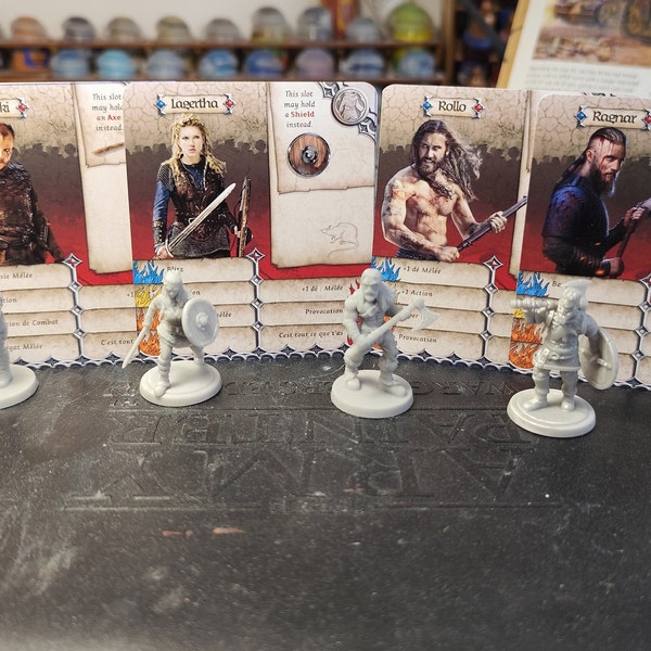 Figurines Vikings Zombicide Black Plague