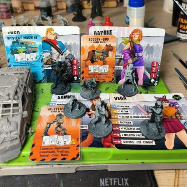 Figurines Scooby-doo Zombicide V2