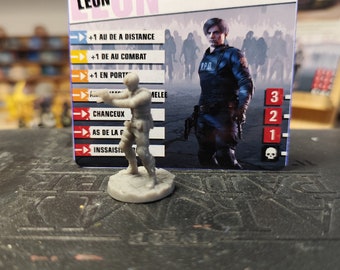 Figurine Leon (Résident Evil) zombicide V2