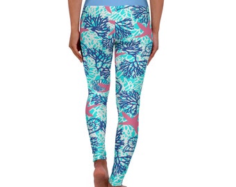 Leggings da yoga a vita alta (AOP) Coloro che vedono guarderanno indietro, scelta di belle donne, Per coloro che vogliono essere diversi