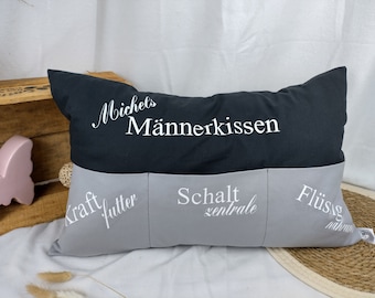 Almohada para hombre | Regalo divertido para hombre | Regalo de cumpleaños para hombre / Regalo del Día del Padre / Regalo personalizado para hombre
