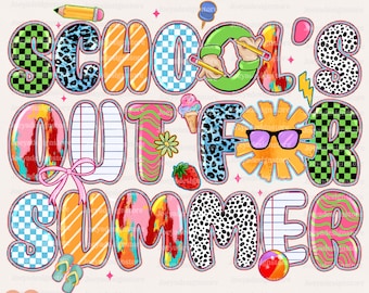 A escola acabou para o verão PNG, Último dia de aula PNG, Agradecimento ao professor, Escola PNG, Escola de verão PNG, Férias de verão para crianças