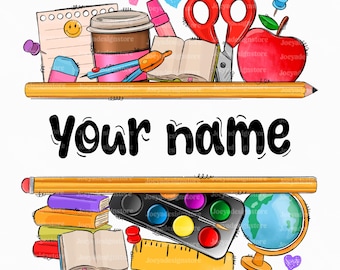 Personalized Teacher png sublimation design download, Teacher's Day png, custom Teacher png, Back to School Png Teacher name, Teacher png